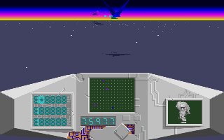 Twylyte (Atari ST) screenshot: An animated enemy in front - I should gain some height to hit him
