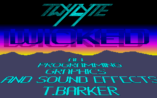 Twylyte (Atari ST) screenshot: Title screen