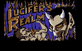 Lucifer's Realm (Commodore 64) screenshot: Loading Screen.