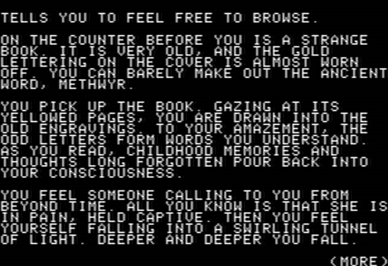 Screenshot of Forbidden Castle (Apple II, 1985) - MobyGames