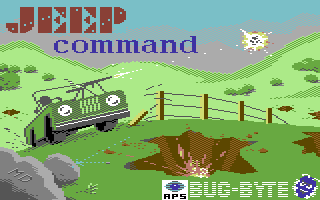 Jeep Command (Commodore 64) screenshot: Loading Screen.
