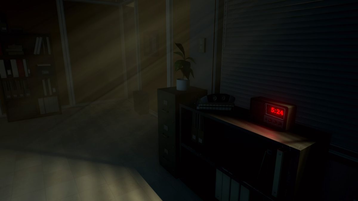Asemblance (PlayStation 4) screenshot: Look at the clock more closely to alter the time