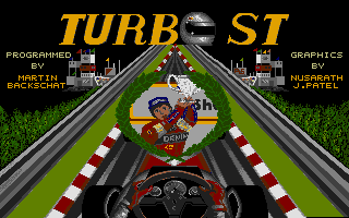 Turbo ST (Atari ST) screenshot: Title picture