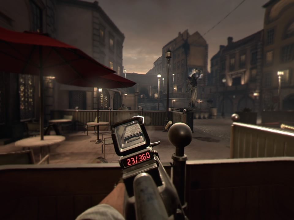 Bravo Team (PlayStation 4) screenshot: Firefight on the square