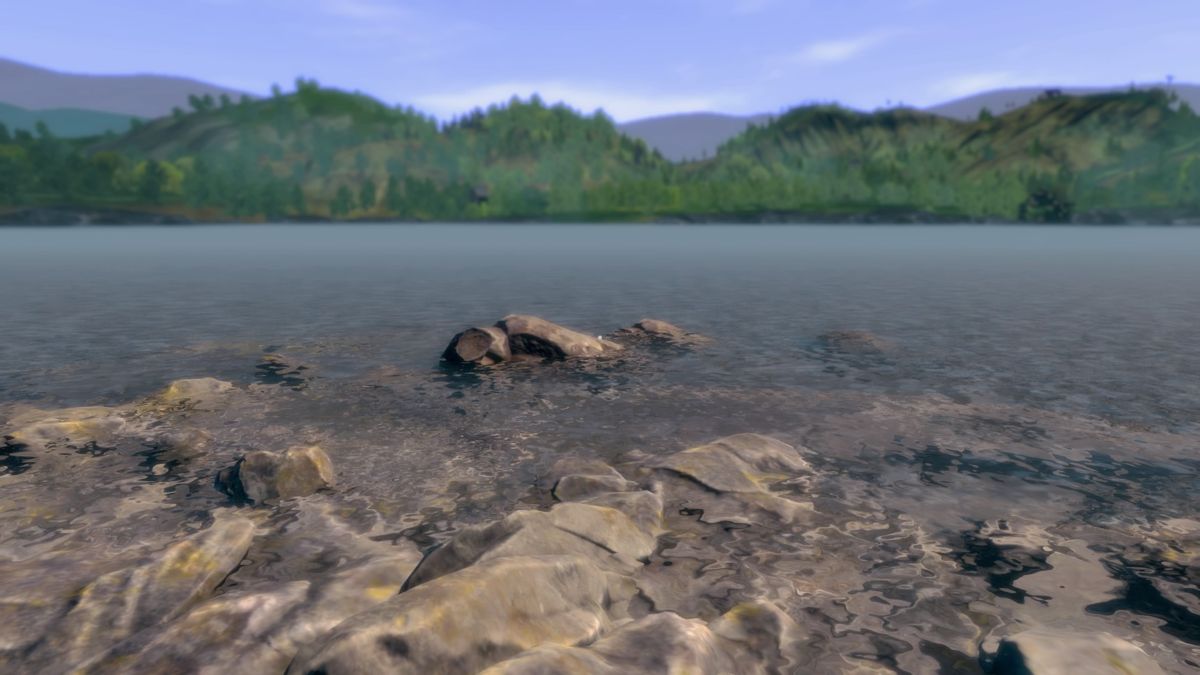 Blackwood Crossing (PlayStation 4) screenshot: Water is off limits