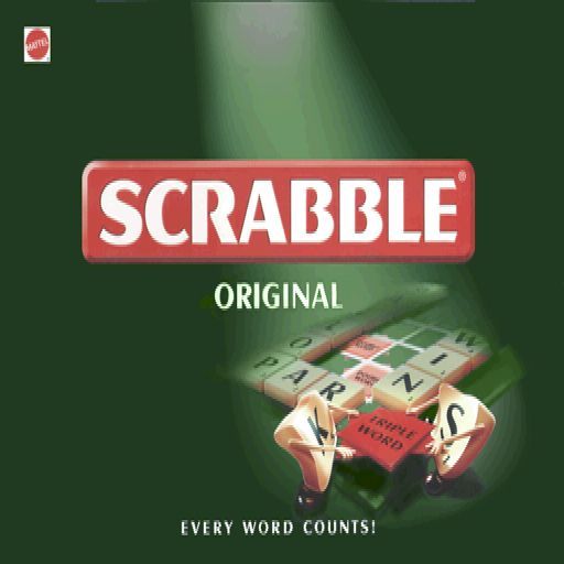 Scrabble (PlayStation) screenshot: The game's title screen