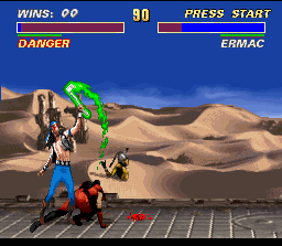 Screenshot of Mortal Kombat 3 (Arcade, 1995) - MobyGames