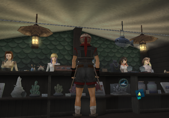 Suikoden IV (PlayStation 2) screenshot: One of your own stores