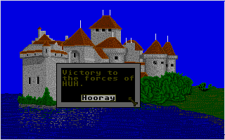 Black Orchid (Atari ST) screenshot: I am sorry, but this castle is now mine!