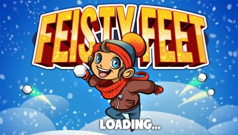 Feisty Feet (PSP) screenshot: Title screen