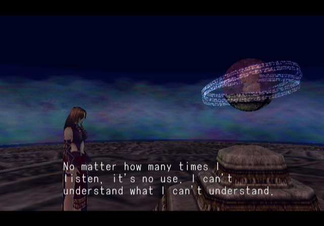 Eternal Ring (PlayStation 2) screenshot: Yeah, that happens to me all the time