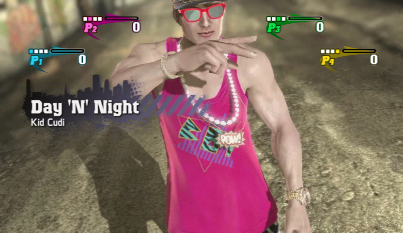 The Hip Hop Dance Experience (Wii) screenshot: Song title