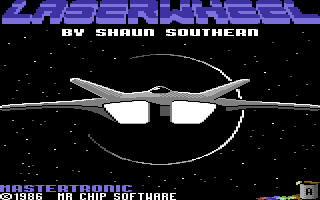 Lazer Wheel (Commodore 64) screenshot: Loading Screen.