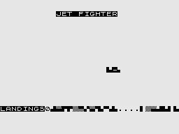 Cassette 50 (ZX81) screenshot: Jet Flight