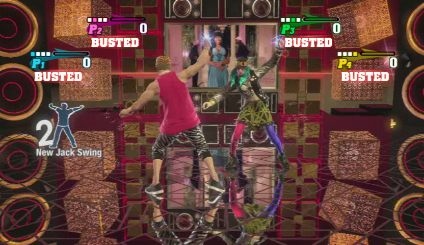 The Hip Hop Dance Experience (Wii) screenshot: Moment 4 life gameplay