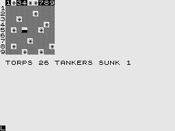 Cassette 50 (ZX81) screenshot: Tanker