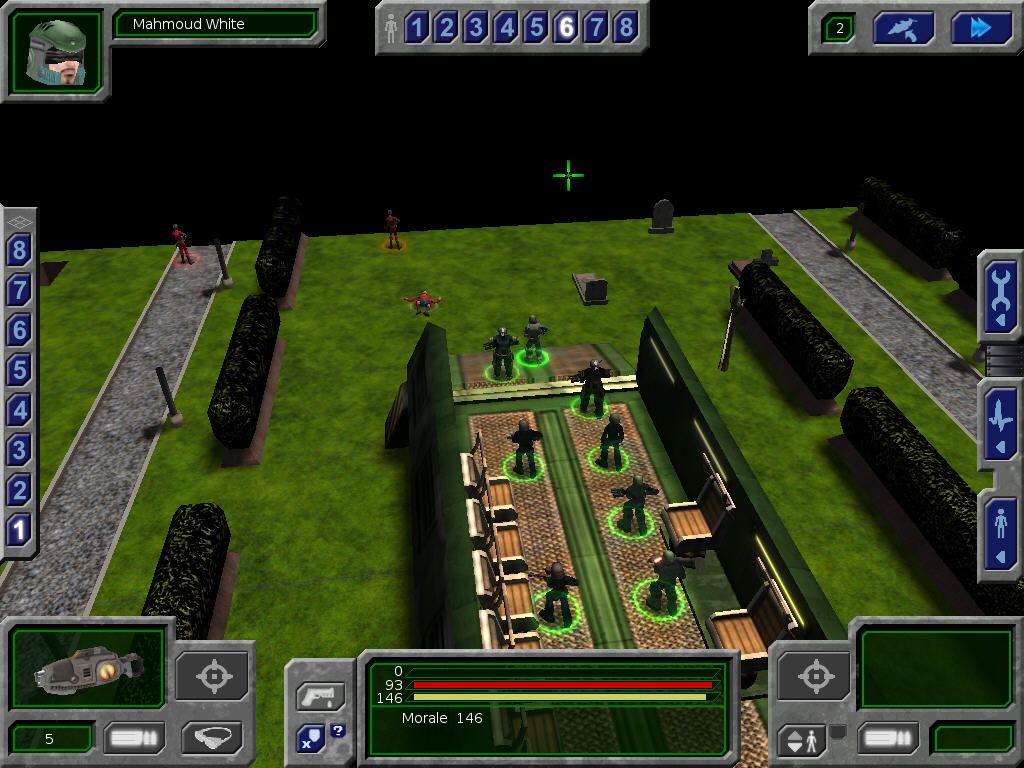UFO: Alien Invasion (Windows) screenshot: Welcome and die!