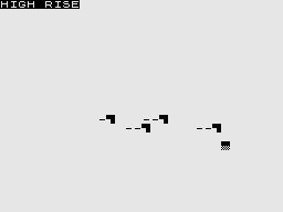 Cassette 50 (ZX81) screenshot: High Rise