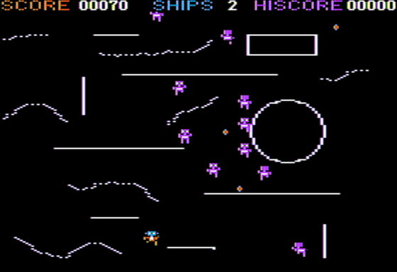Lucifer's Revenge (Apple II) screenshot: Gameplay