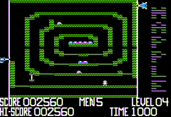 Mapple (Apple II) screenshot: Whirlwind