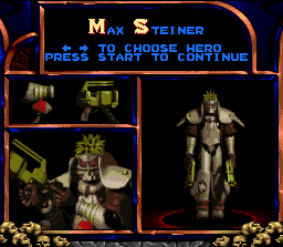 Screenshot of Doom Troopers: Mutant Chronicles (SNES, 1995