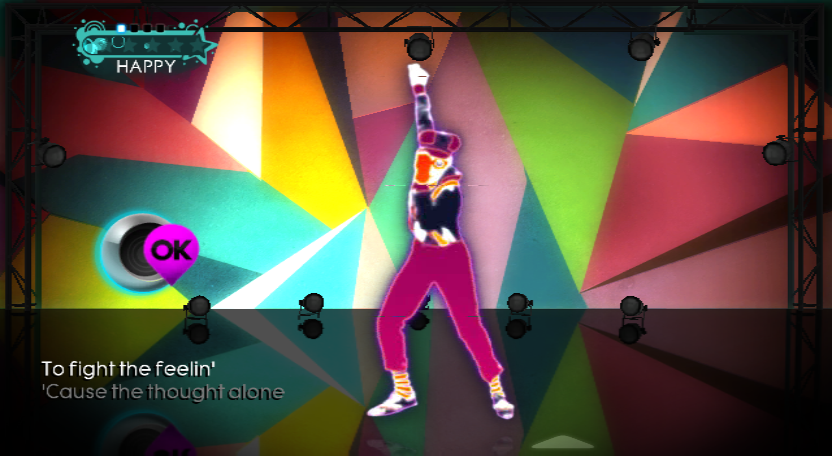 Just Dance: Greatest Hits (Wii) screenshot: Hey Ya gameplay