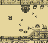 Gradius: The Interstellar Assault (Game Boy) screenshot: Level 5