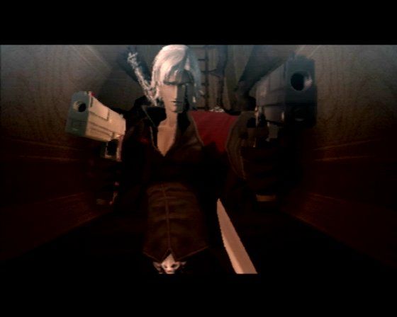 Shin Megami Tensei: Nocturne (PlayStation 2) screenshot: Intro movie (yes, a well known devil hunter makes his appearance here, too)