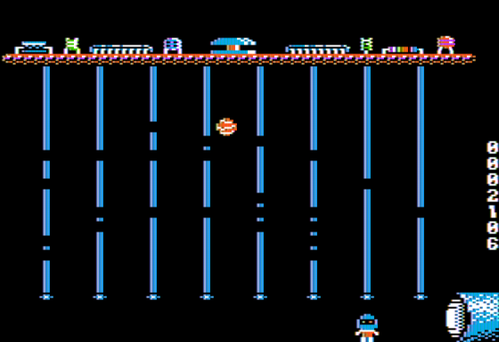 Willy Byte in the Digital Dimension (Apple II) screenshot: Exploring the Keyboard