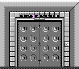 Deathbots (NES) screenshot: Take the elevator to the next level