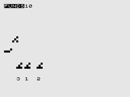 Cassette 50 (ZX81) screenshot: Ski Jump