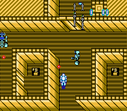 Deathbots (NES) screenshot: Hmm, which way should I go here?