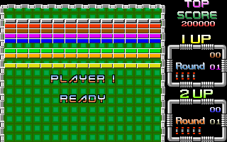 Giganoid (Amiga) screenshot: Well, this is level 1...