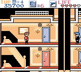 Screenshot Of Elevator Action Ex Game Boy Color Mobygames