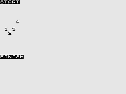 Cassette 50 (ZX81) screenshot: Derby Dash