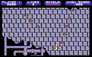 Killing Machine (Commodore 64) screenshot: Next level.