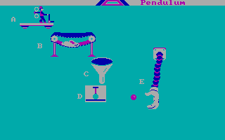 Creative Contraptions (DOS) screenshot: ...and here's how it works.