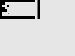 Cassette 50 (ZX81) screenshot: Thin Ice