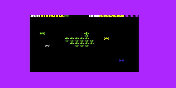 Mangrove (VIC-20) screenshot: Trying to add more healthy cells