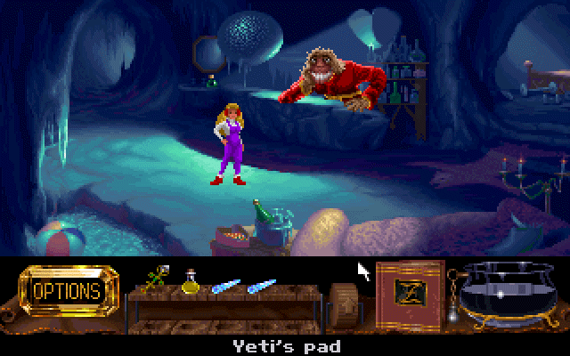 Fables & Fiends: Hand of Fate (DOS) screenshot: Love hurts.