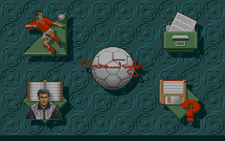 Graham Taylor's Soccer Challenge (Amiga) screenshot: Main Menu