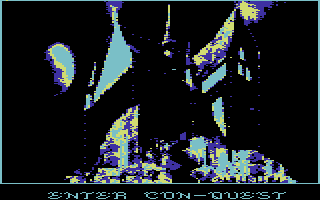 Con-Quest (Commodore 64) screenshot: Loading Screen.