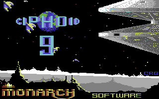 Ciphoid 9 (Commodore 64) screenshot: Loading Screen.