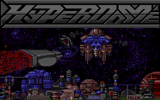 Hyperdome (Atari ST) screenshot: Title picture