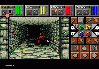 Screenshot of Dungeon Master II: Skullkeep (SEGA CD, 1993) - MobyGames