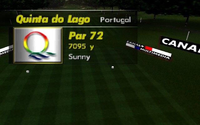 PGA European Tour Golf (Nintendo 64) screenshot: Quinta do Lago is, overall, a par 72.