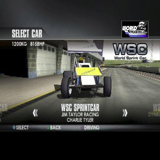 TOCA Race Driver 3 (PlayStation 2) screenshot: The cars in the World Sprintcar Series are odd looking beasts