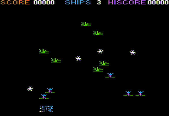 Scavenger (Apple II) screenshot: I Ran into a Plant