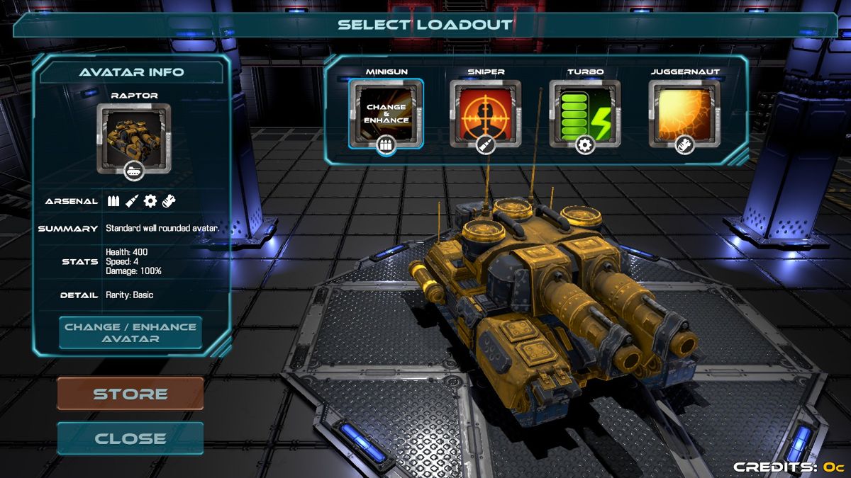 Armored Evolution (Windows) screenshot: Our vechicle