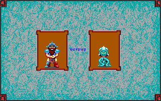 Grand Monster Slam (DOS) screenshot: The final bout of the first round